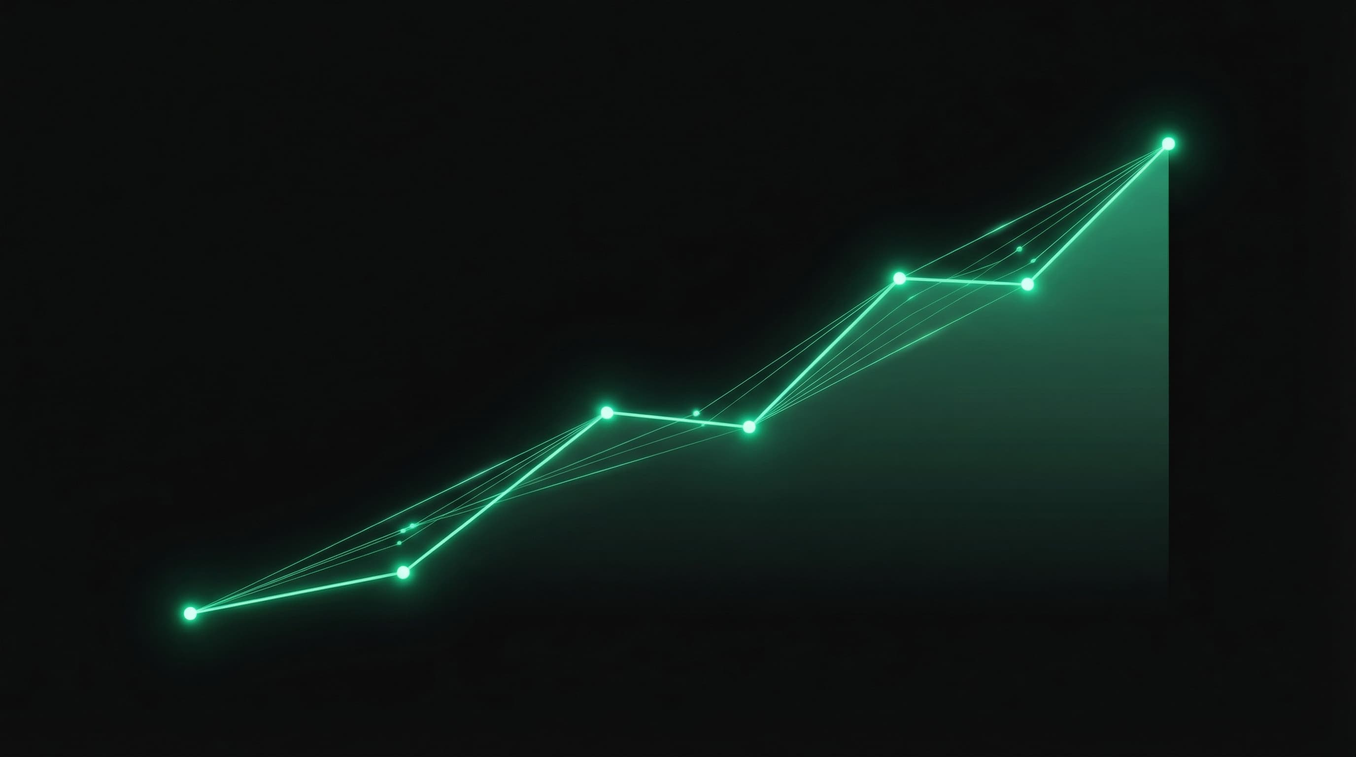 Aufwärts-Chart mit messbarer Verbesserung der Biomarker-Werte